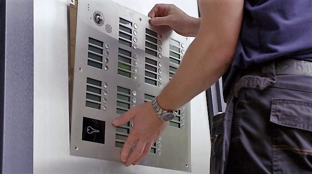 Installatie van een intratone intercom